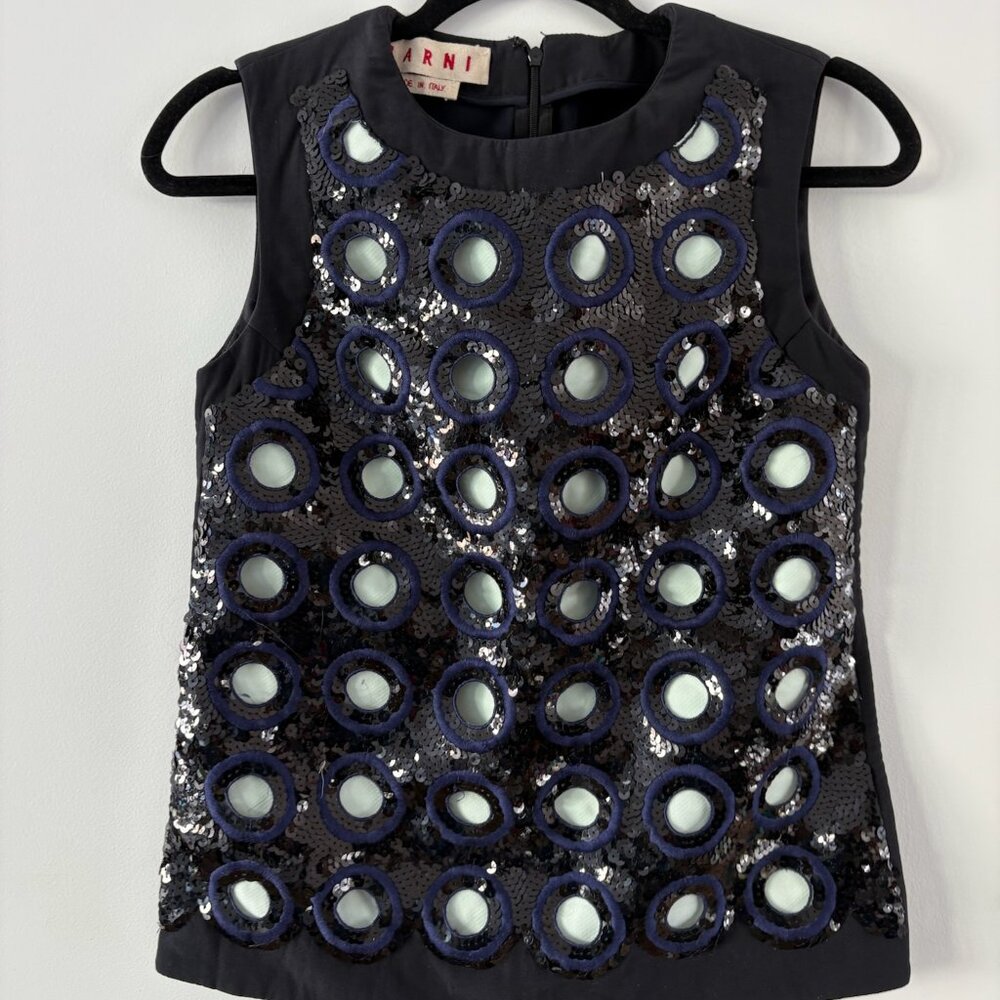 Marni Sequins Top